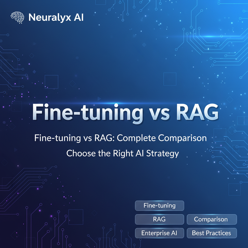 Fine-tuning vs RAG: When to Use Each