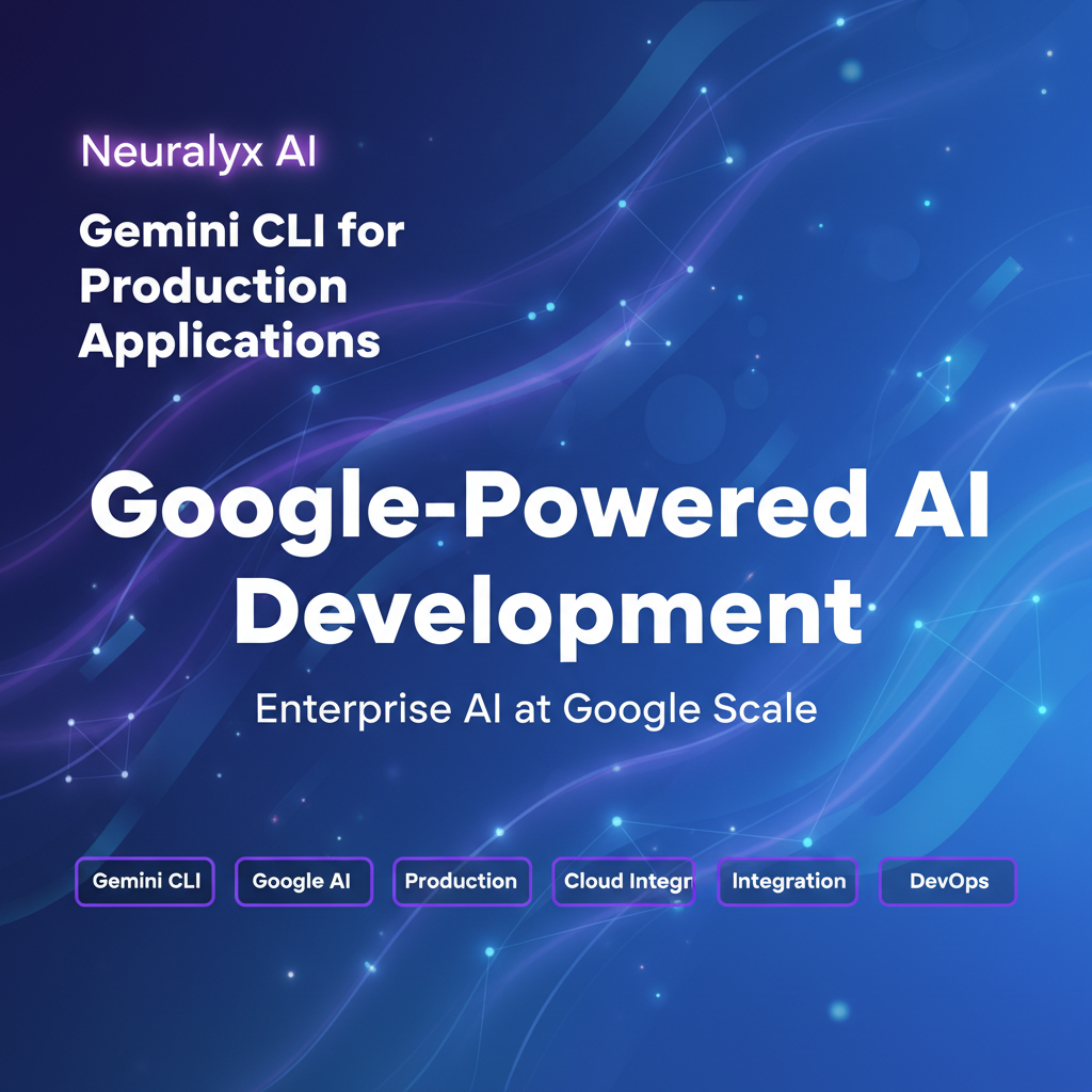 How to Build Production Scale Applications with Gemini CLI