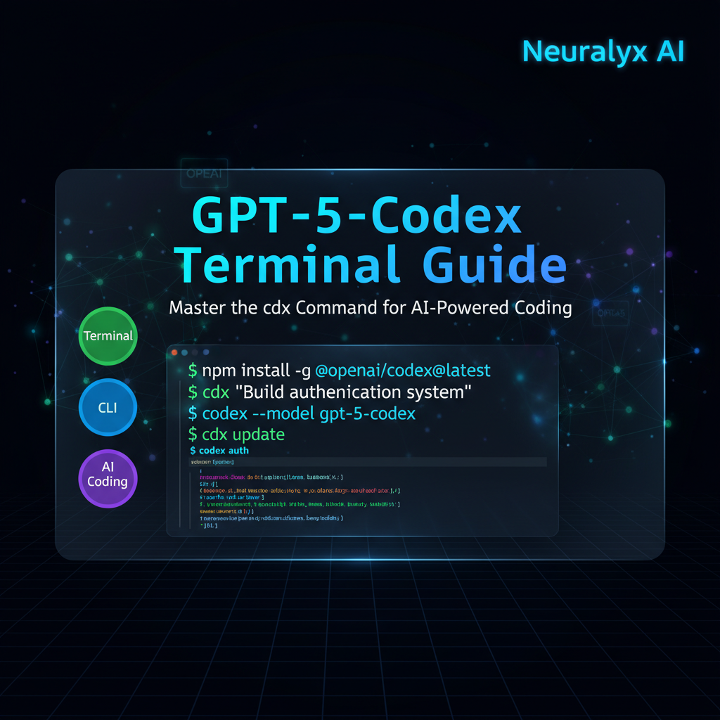 How to Use OpenAI Codex: Complete Terminal Guide for GPT-5-Codex Commands