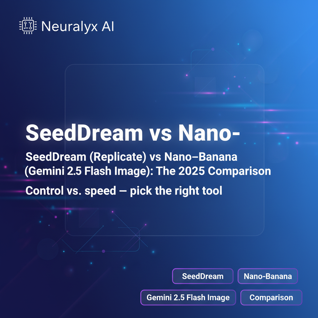 SeedDream 4.0 vs Nano‑Banana (Gemini 2.5)