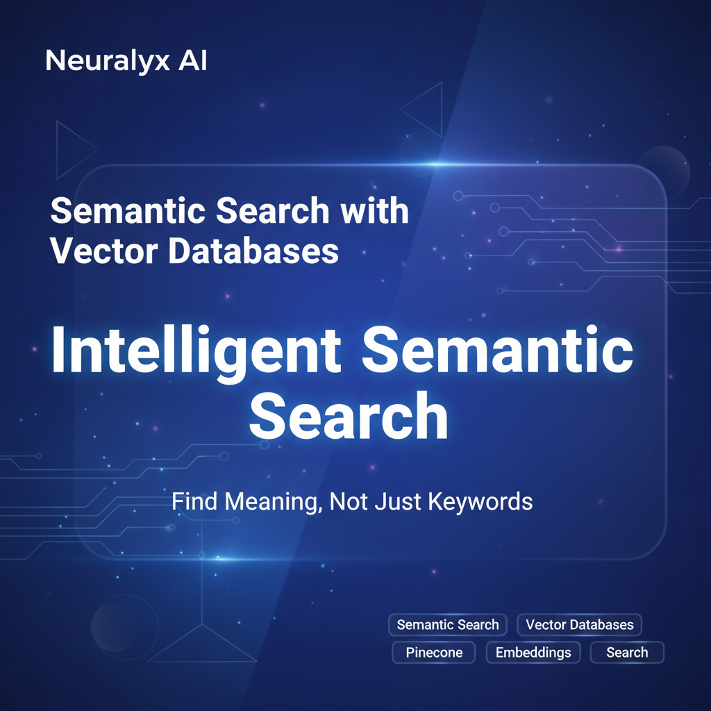 Semantic Search with Vector Databases