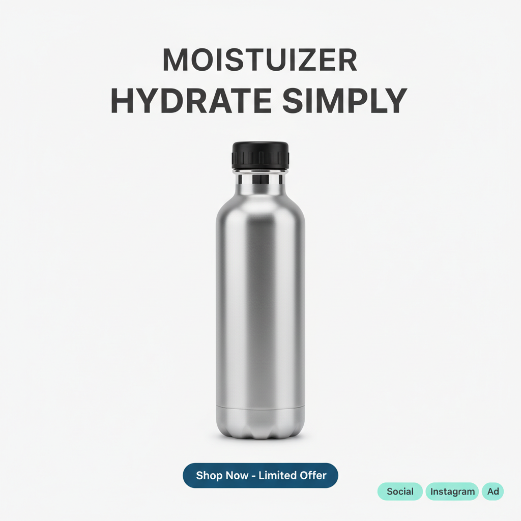 Moisturizer Instagram Ad